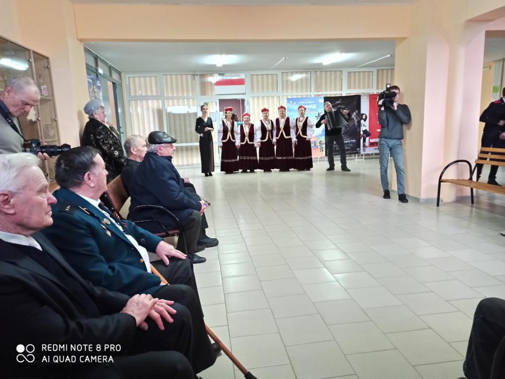  Открытие нового помещения Совета ветеранов станицы Ханской.