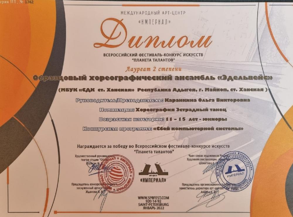 Наши достижения