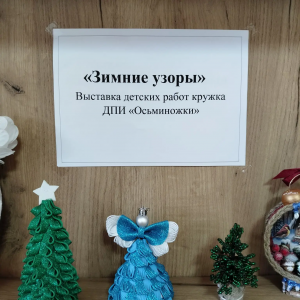 15.01.2026г. "Зимние узоры".